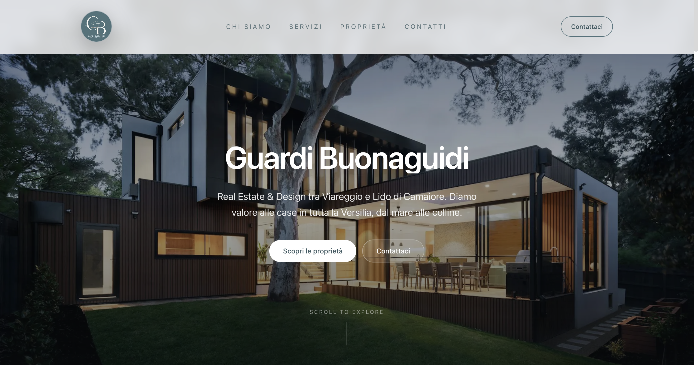 Guardi Buonaguidi Real Estate & Design — Sito Web realizzato da N1 AI