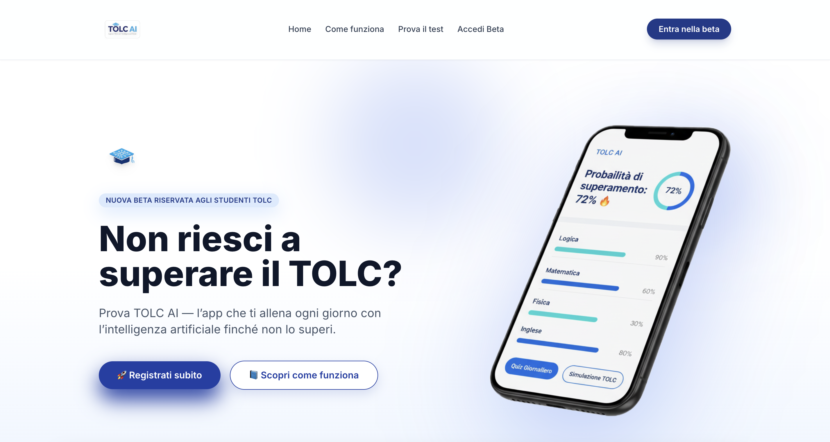 Tolcai — Platform realizzato da N1 AI